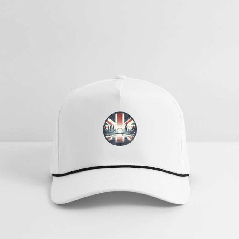 Winter London Travel Vintage Logo