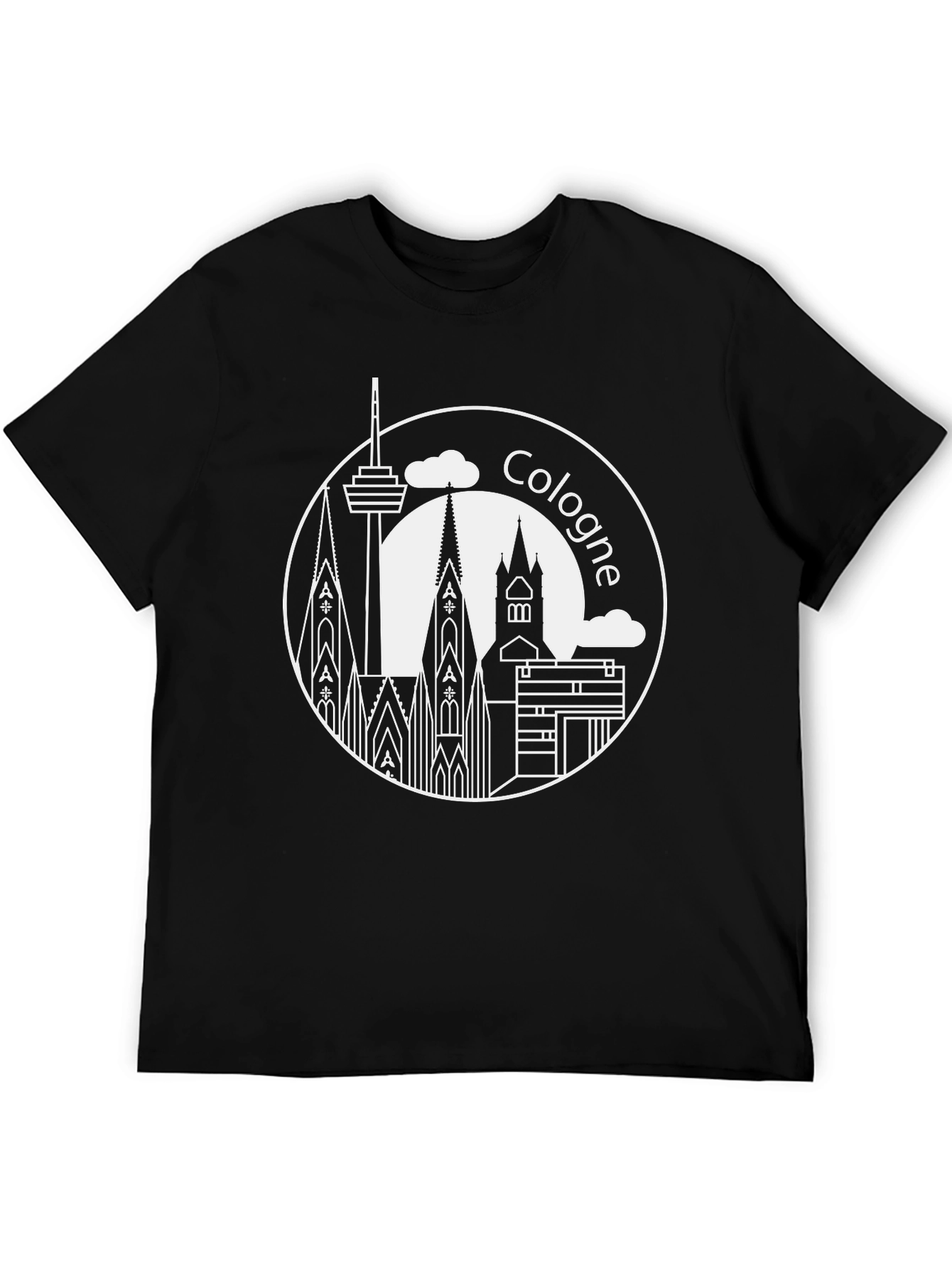Cologne Germany Skyline Graphic T-Shirt