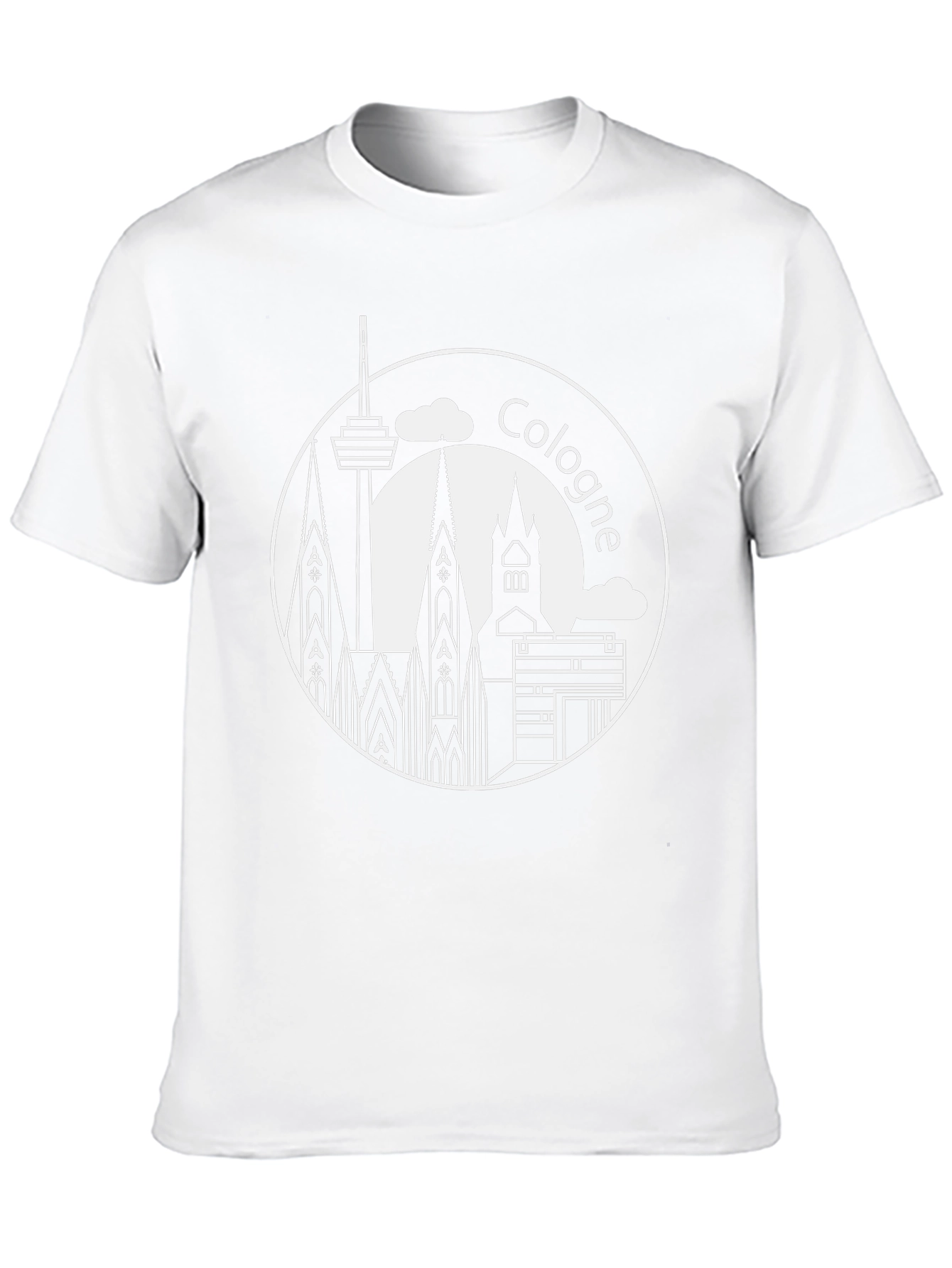 Cologne Germany Skyline Graphic T-Shirt