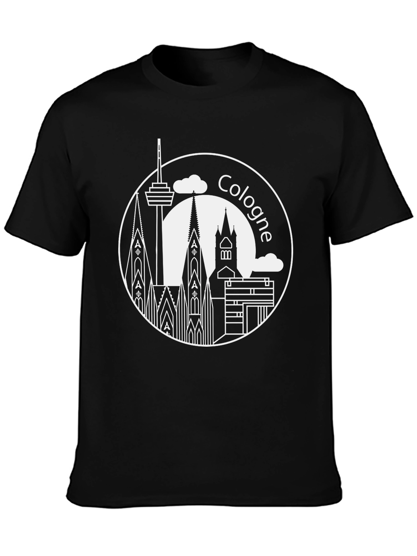 Cologne Germany Skyline Graphic T-Shirt