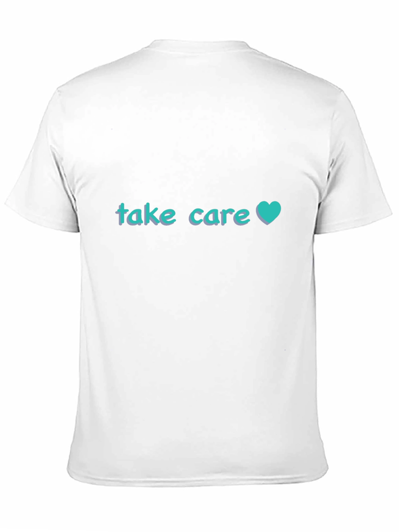 Take Care Graphic Tee - Soft Cotton Casual Shirt