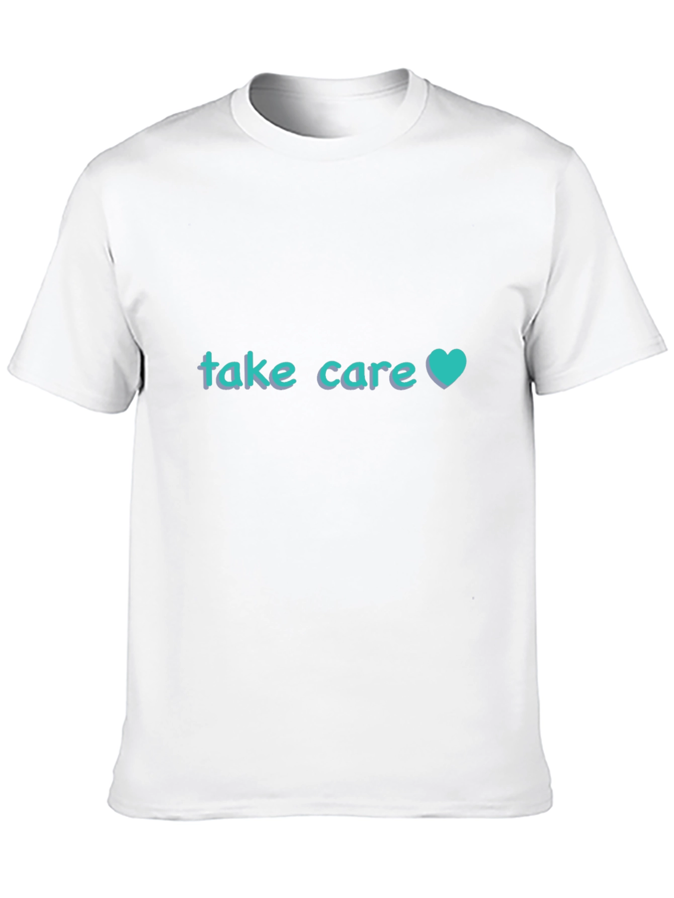 Take Care Graphic Tee - Soft Cotton Casual Shirt