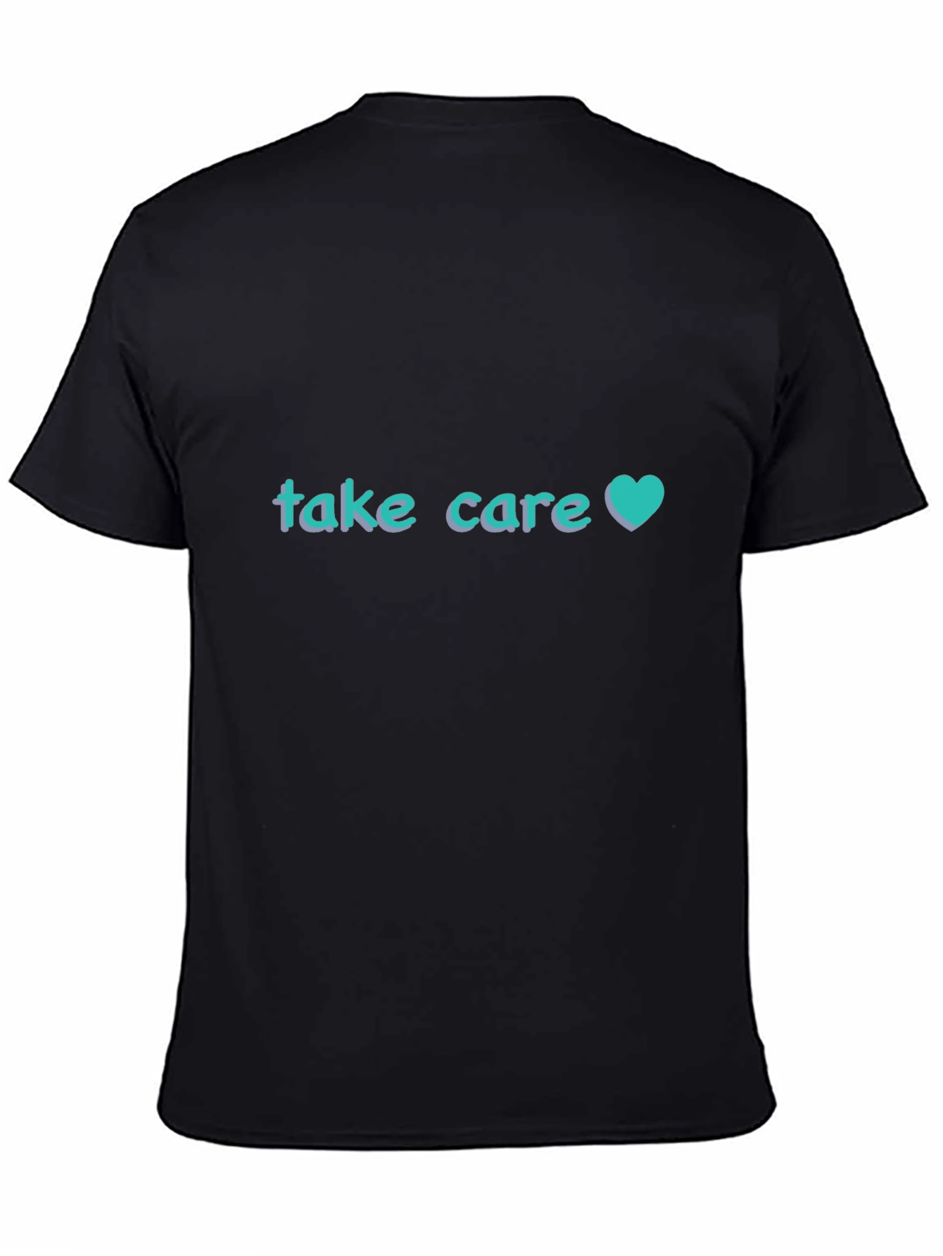 Take Care Graphic Tee - Soft Cotton Casual Shirt