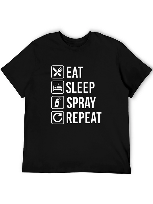 Eat Sleep Spray Repeat T-Shirt