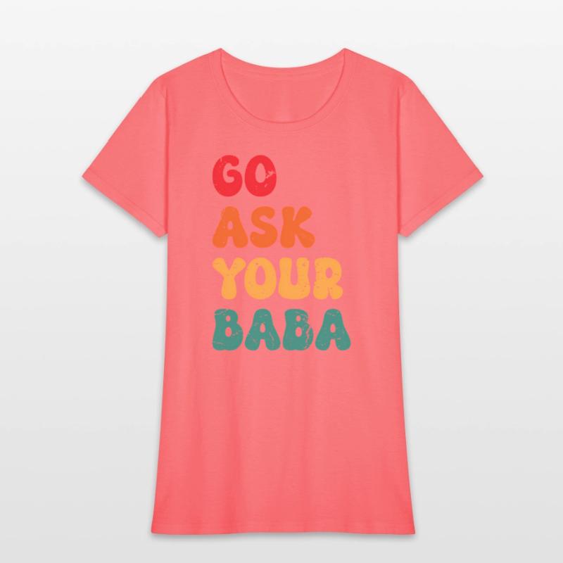 Wo Retro Groovy Vintage Go A Your Baba