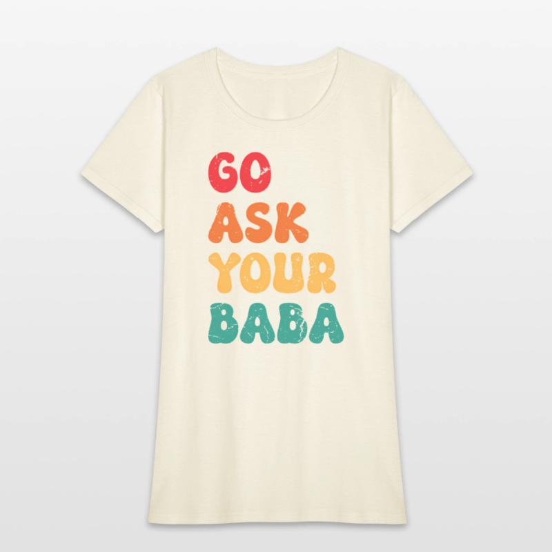 Wo Retro Groovy Vintage Go A Your Baba