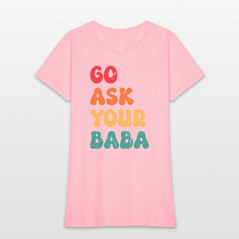 Wo Retro Groovy Vintage Go A Your Baba