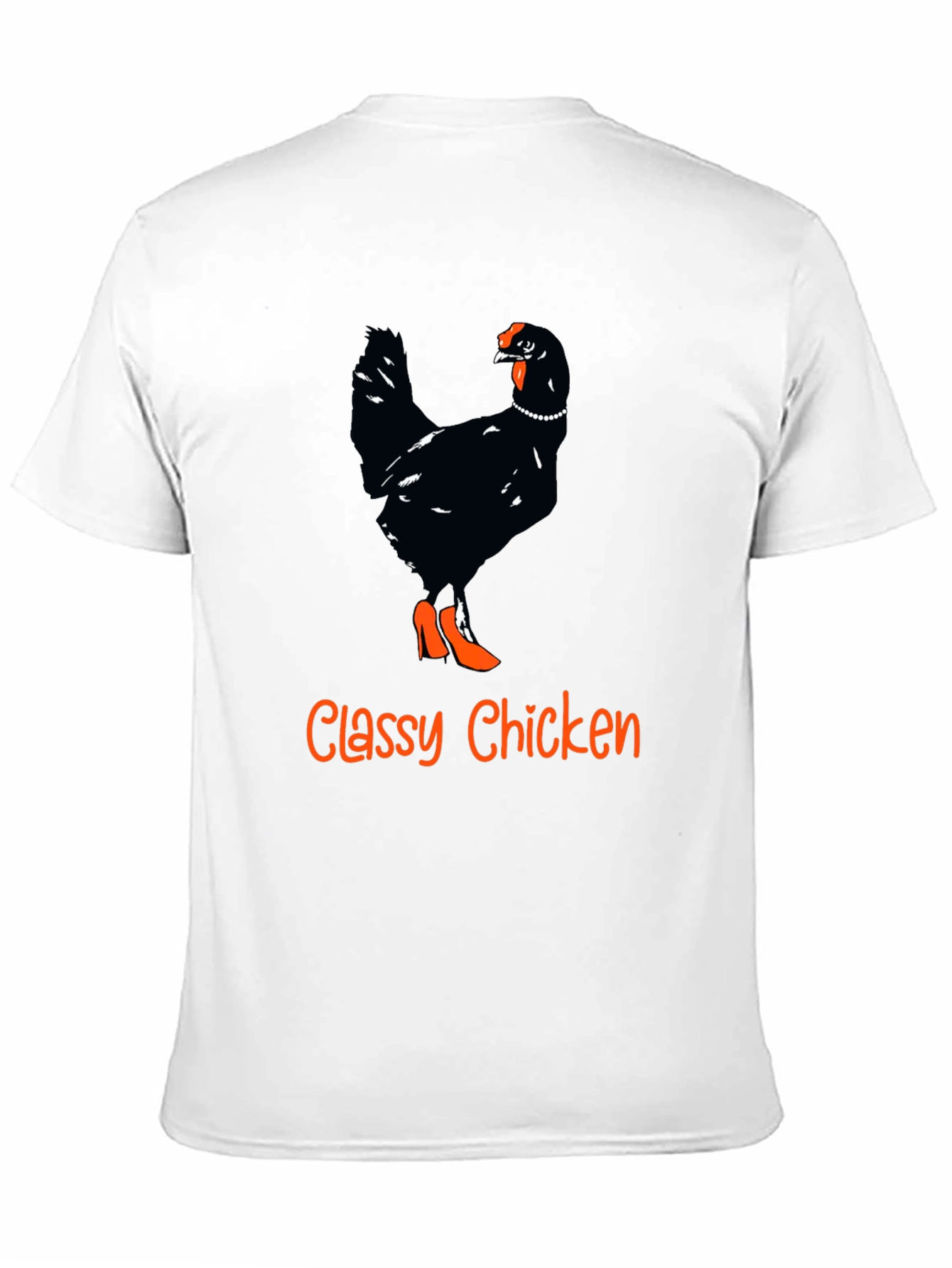 Classy Chicken Graphic Tee - Fun Animal Humor