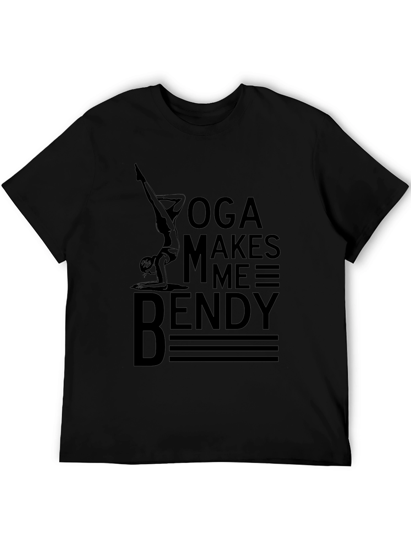 Yoga Makes Me Bendy Graphic Tee