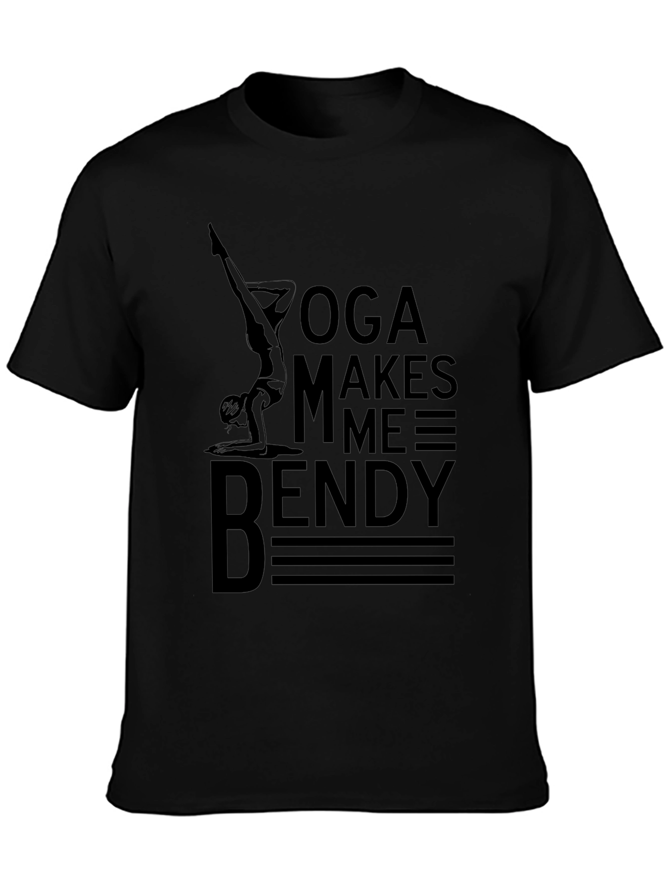 Yoga Makes Me Bendy Graphic Tee