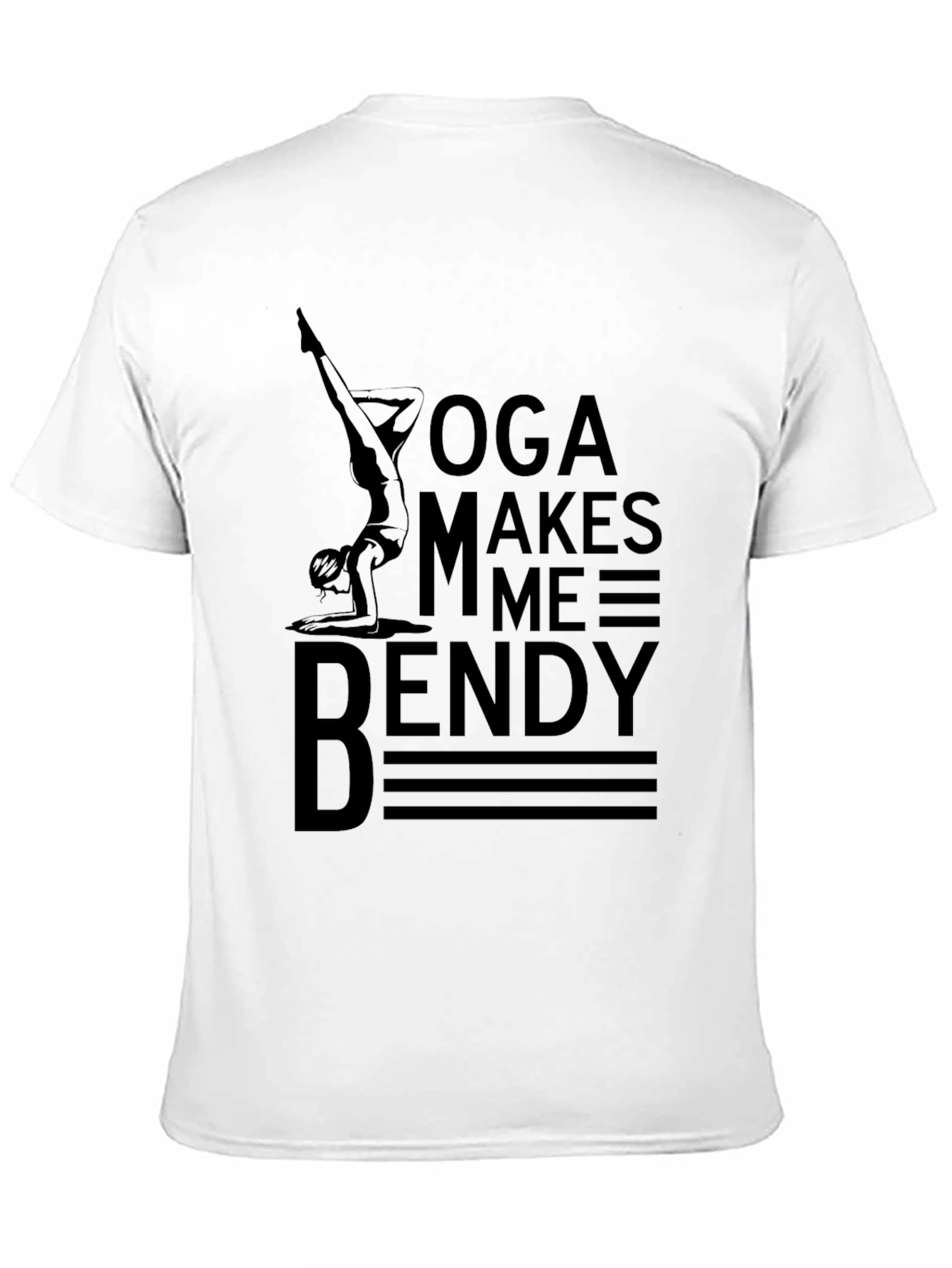 Yoga Makes Me Bendy Graphic Tee