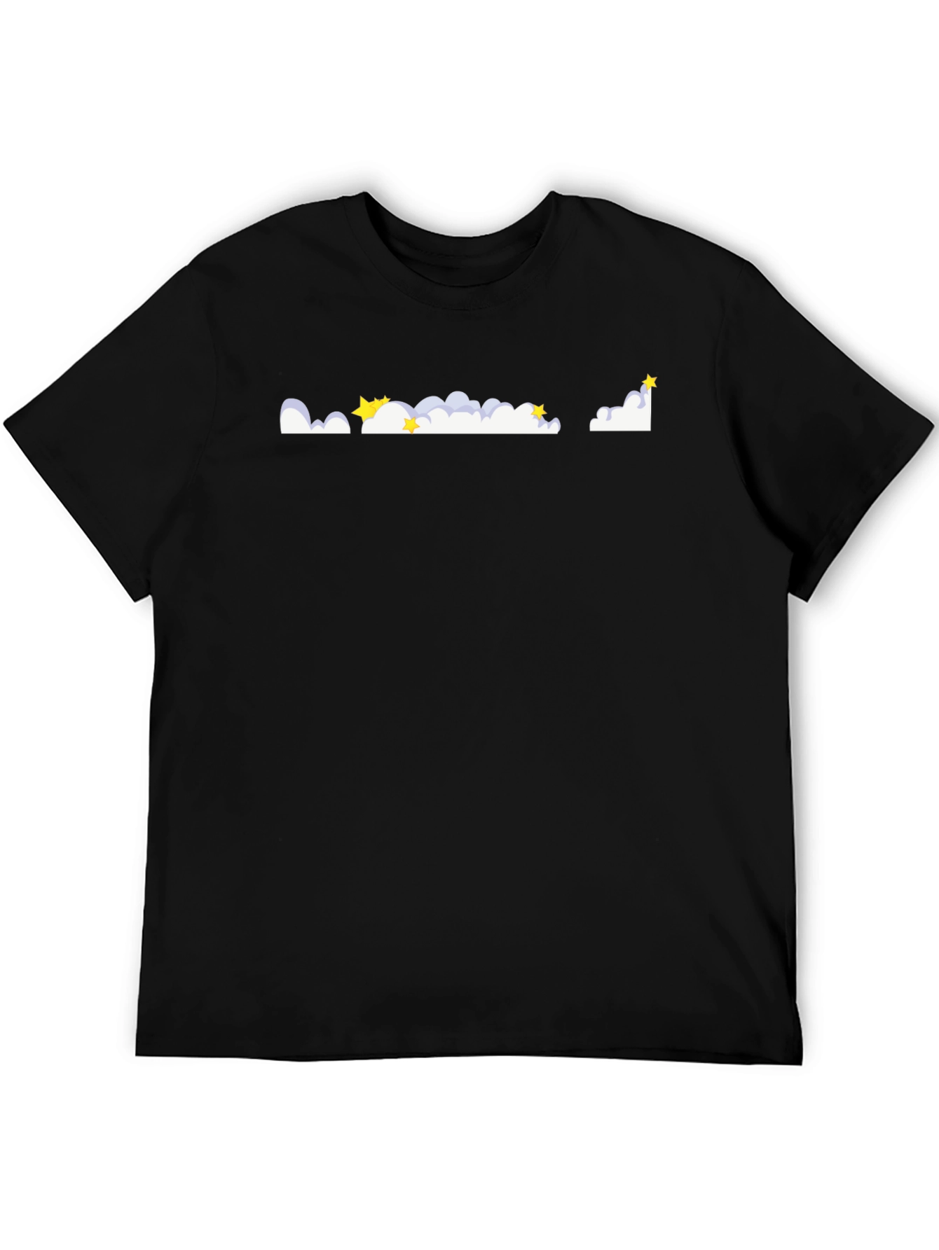 Starry Night T-Shirt - Whimsical Cloud Design