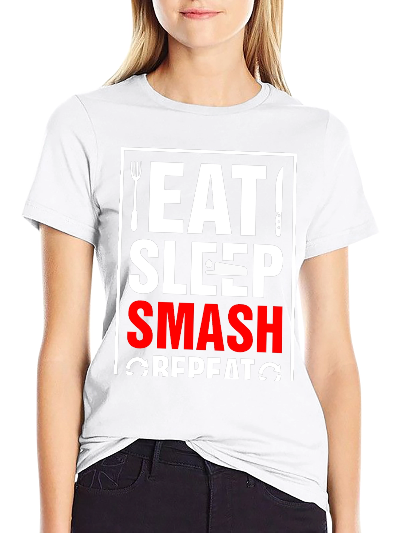 Eat Sleep Smash Repeat T-Shirt
