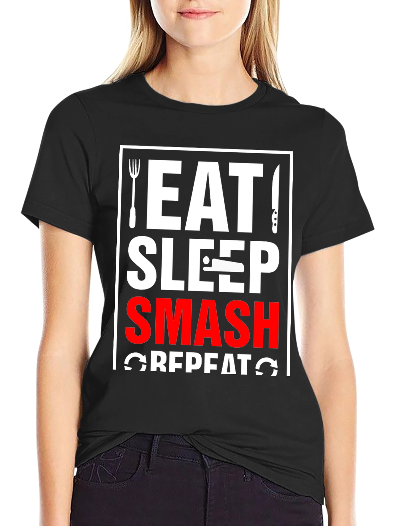 Eat Sleep Smash Repeat T-Shirt