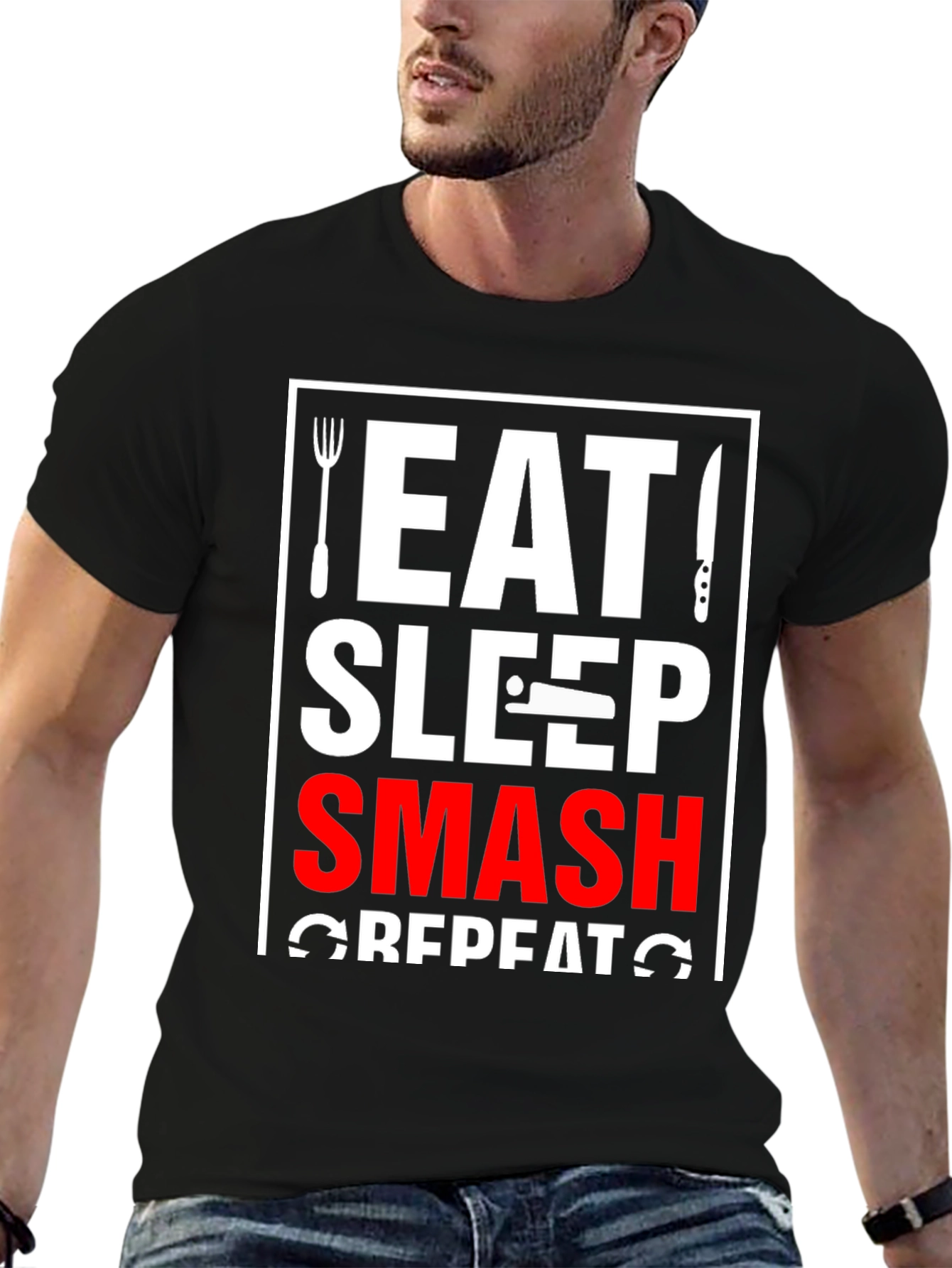Eat Sleep Smash Repeat T-Shirt