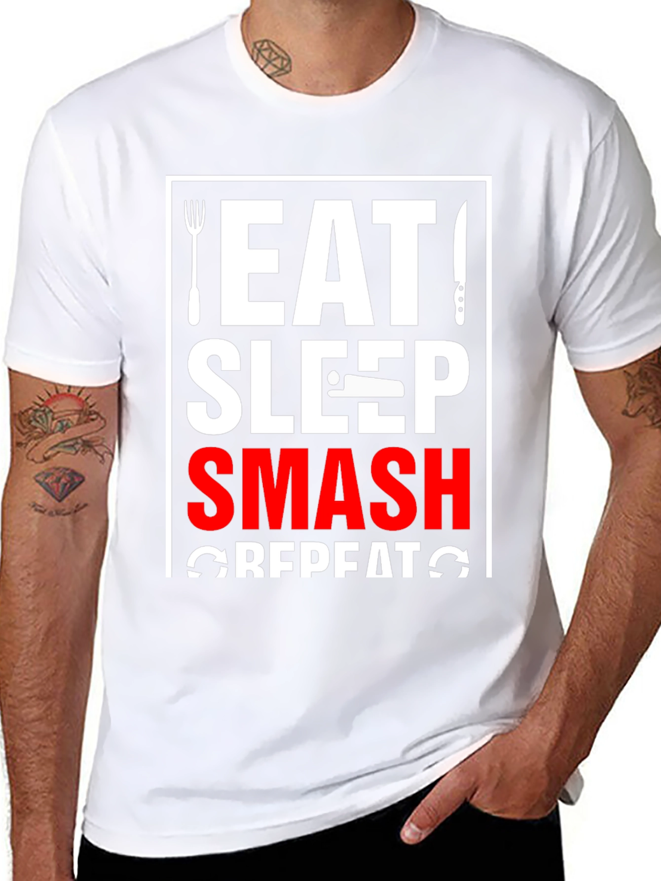 Eat Sleep Smash Repeat T-Shirt