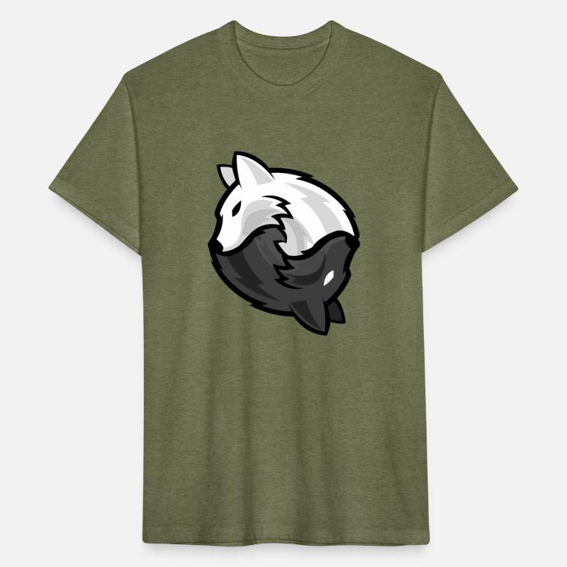 Wolves Yin And Yang Zen Wolf