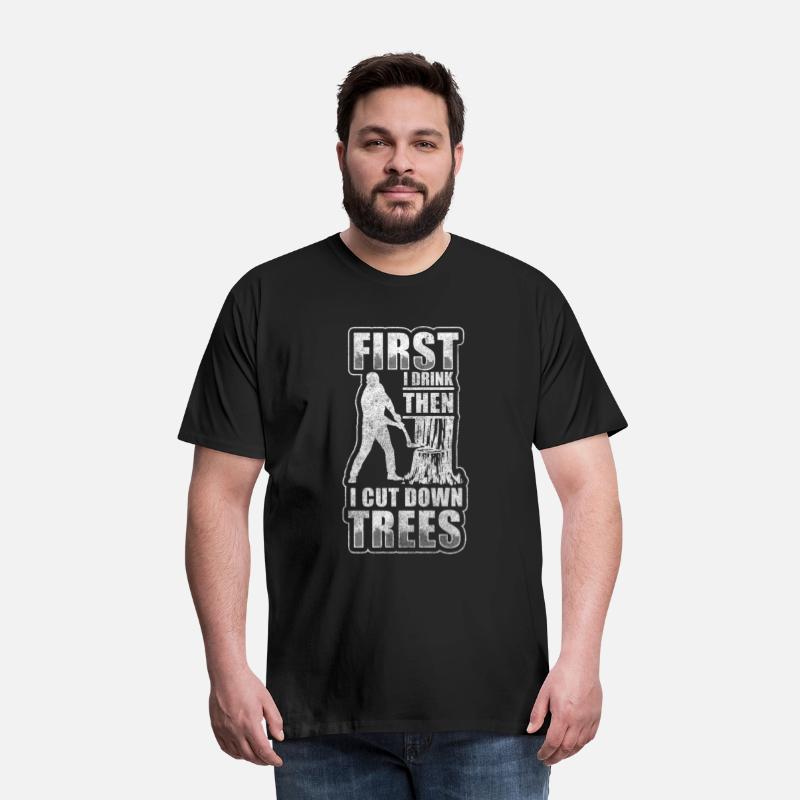 Wood Forest Worker Tree Cutter Chainsaw