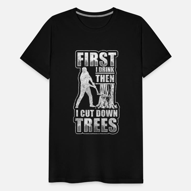 Wood Forest Worker Tree Cutter Chainsaw