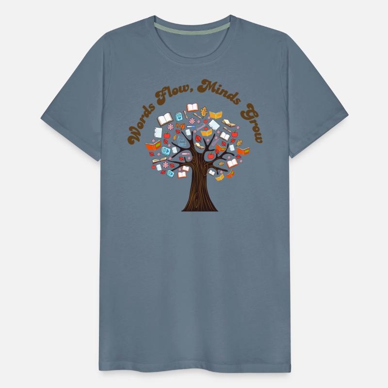 Words Flow Minds Grow - Love of Reading