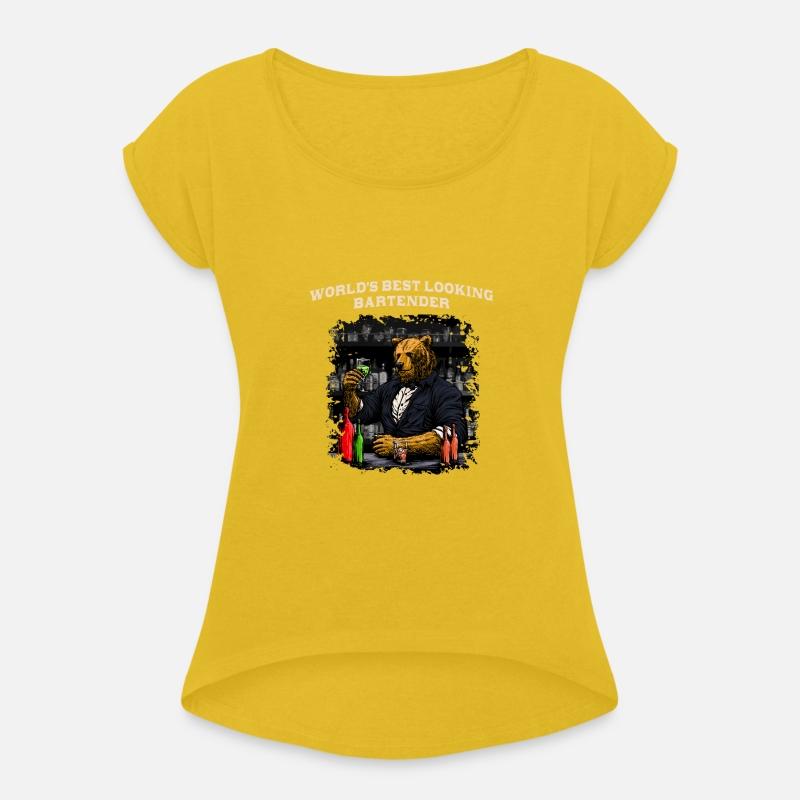 Worlds Best Looking Bartender Funny Bartending Hum