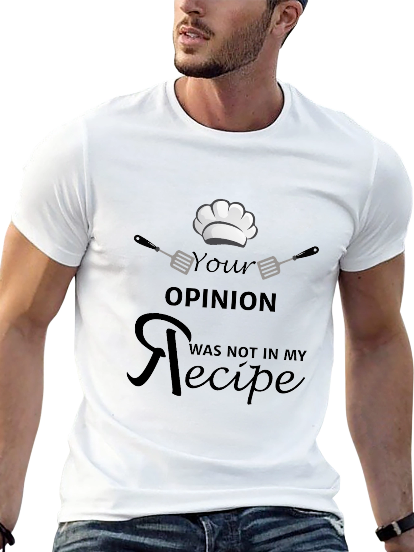 Chefs Opinion Recipe Black T-Shirt