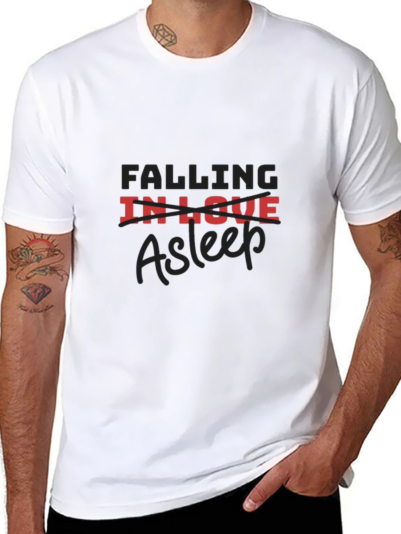 Falling In Love Asleep Graphic Tee