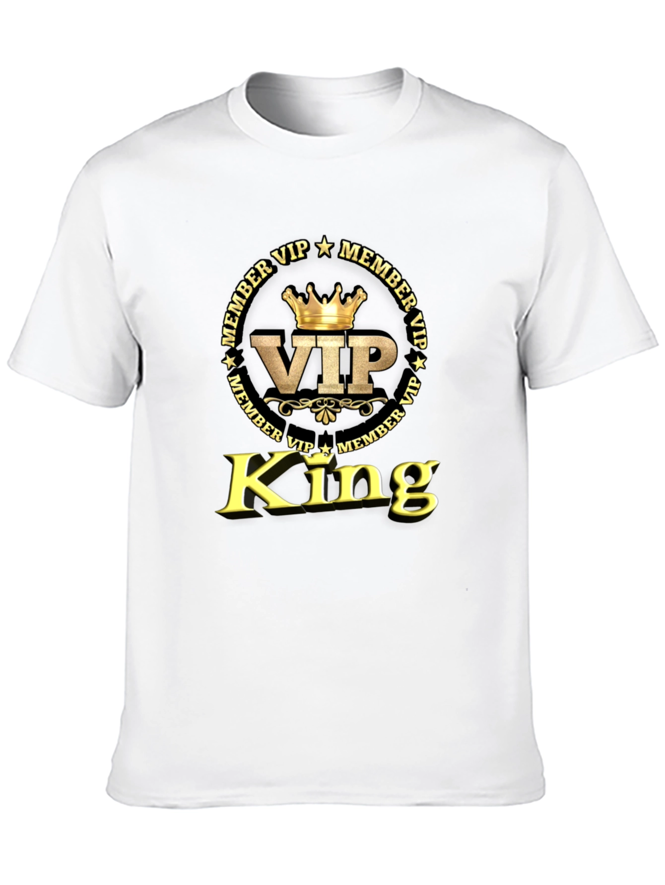 VIP Member King Graphic T-Shirt