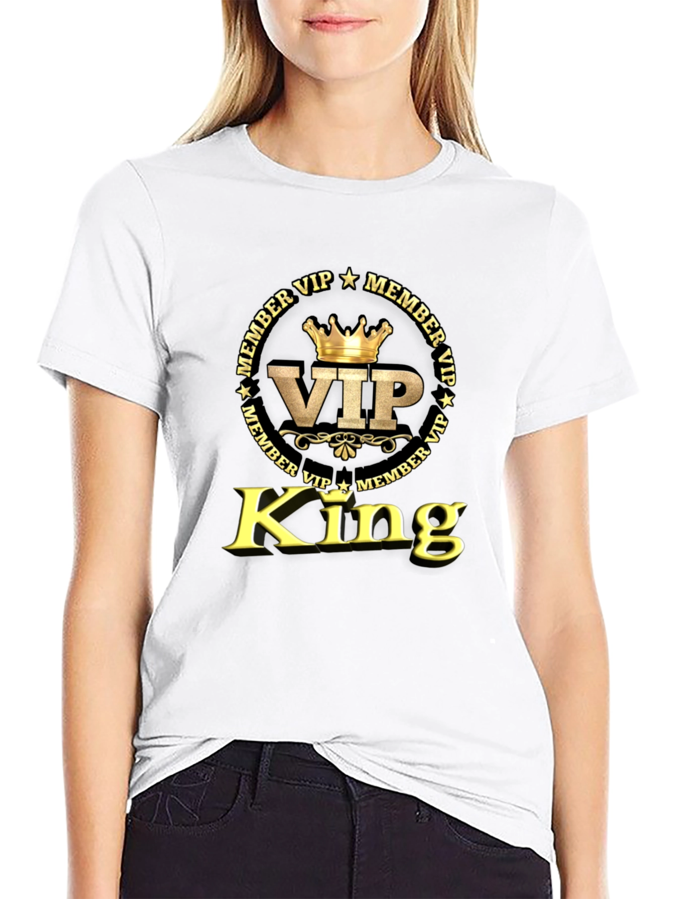 VIP Member King Graphic T-Shirt