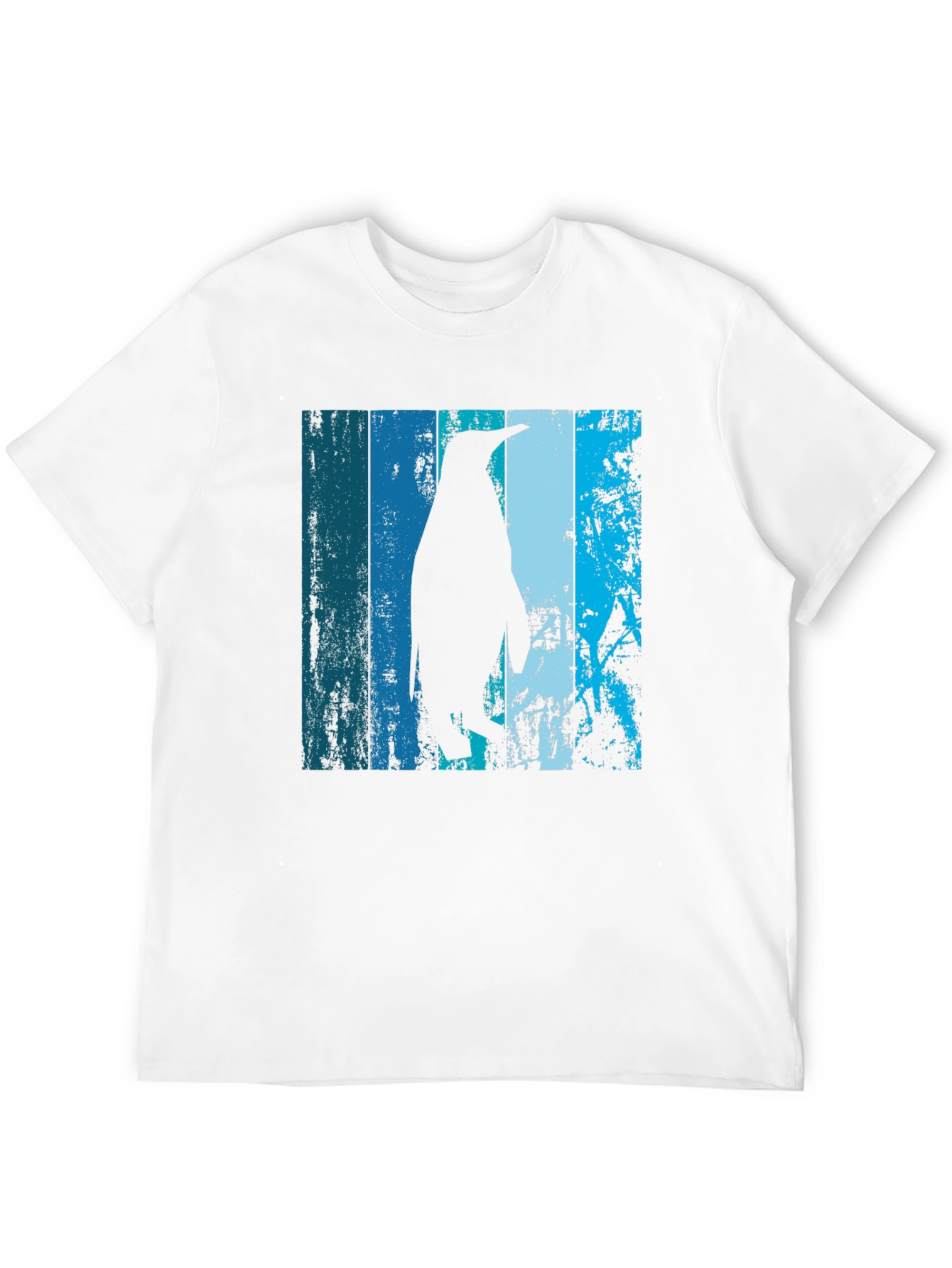 Cool Penguin Graphic T-Shirt - Black