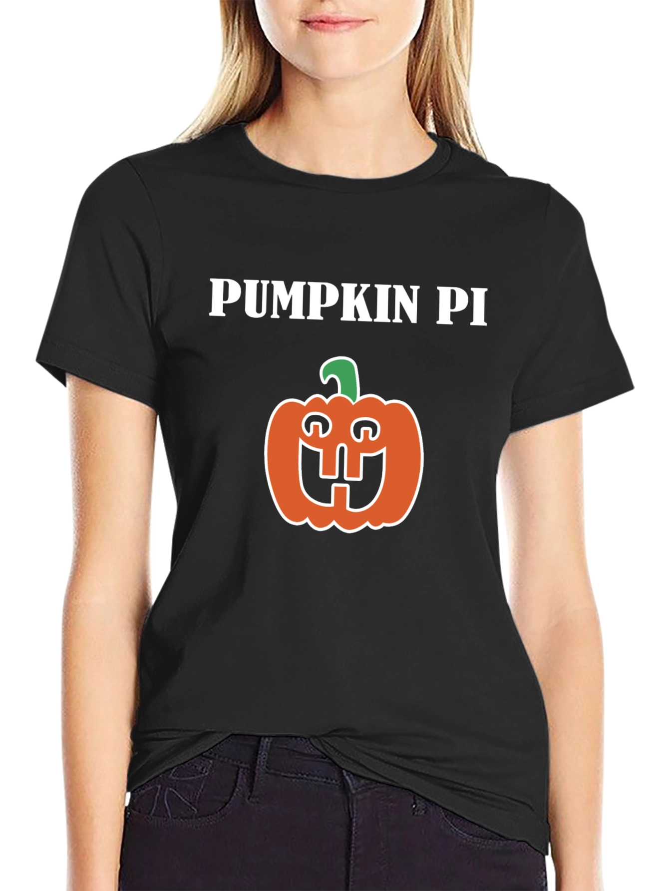 Pumpkin Pi Graphic Tee - Funny Halloween T-Shirt
