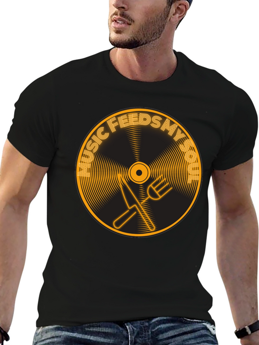 Music Feeds My Soul Graphic Tee