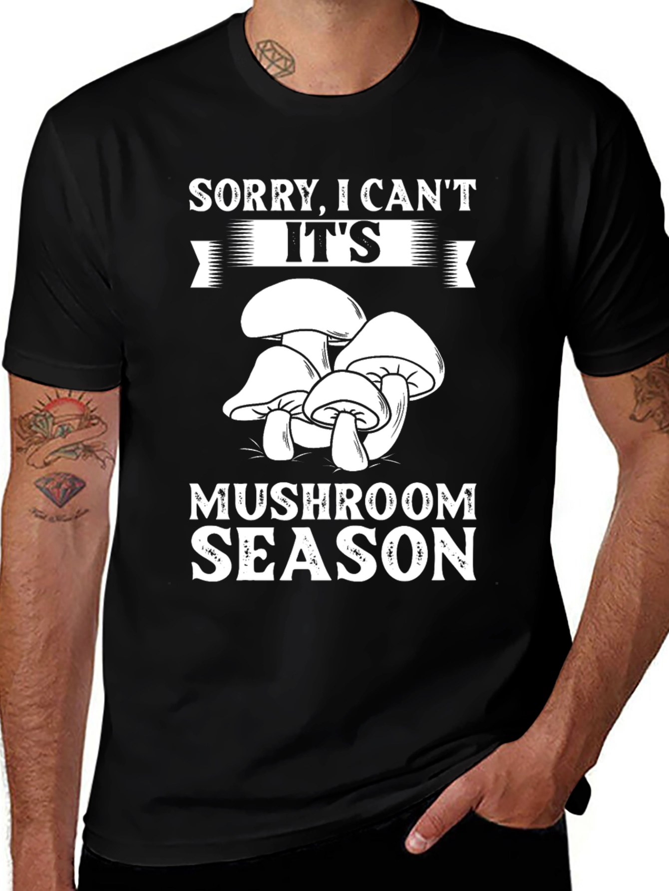 Mushroom Season Graphic Tee - Funny Fungi T-Shirt