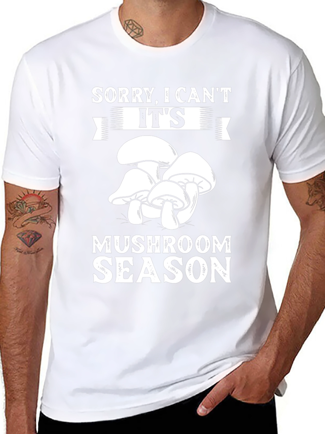Mushroom Season Graphic Tee - Funny Fungi T-Shirt
