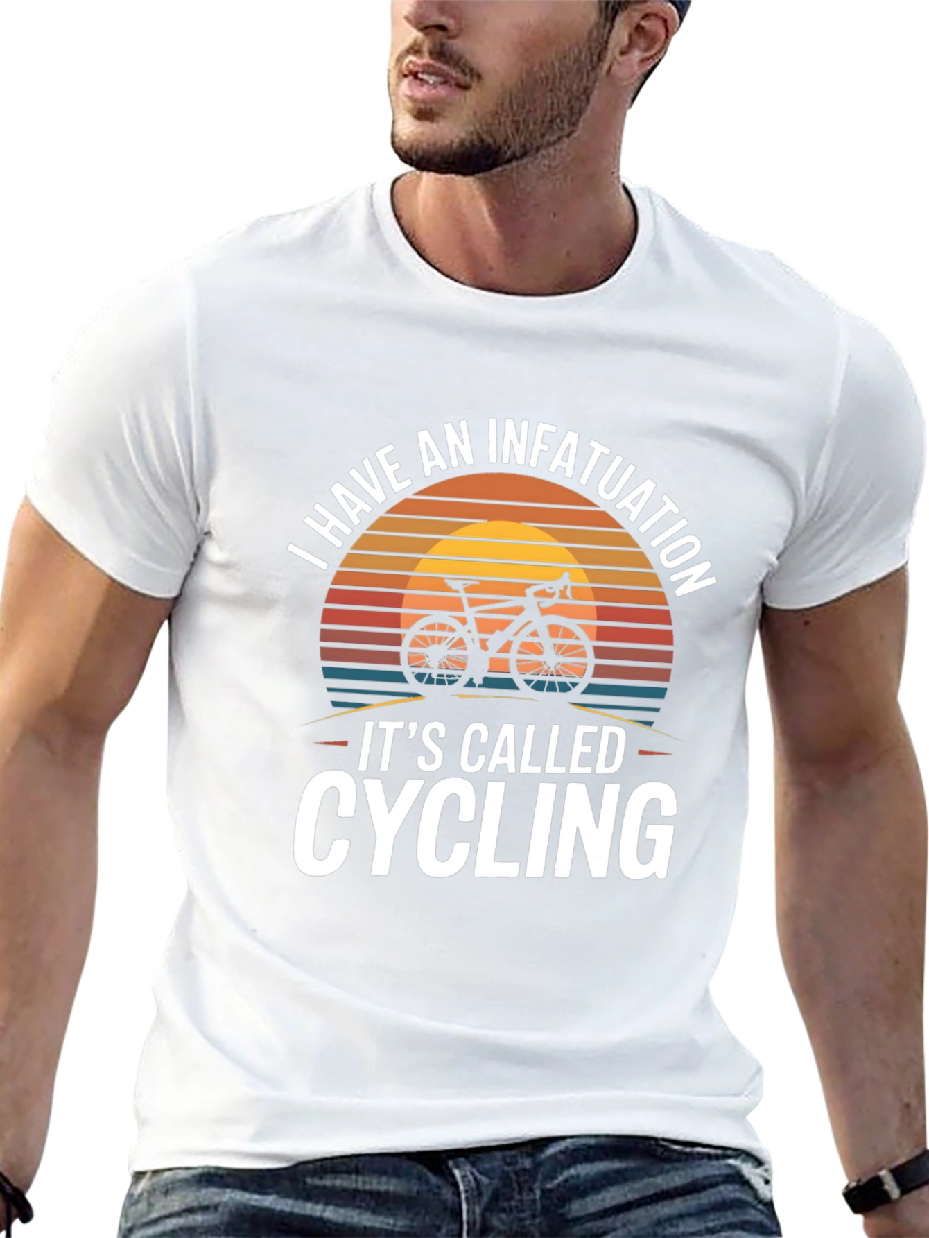 Infatuation Cycling T-Shirt | Bike Lover Gift