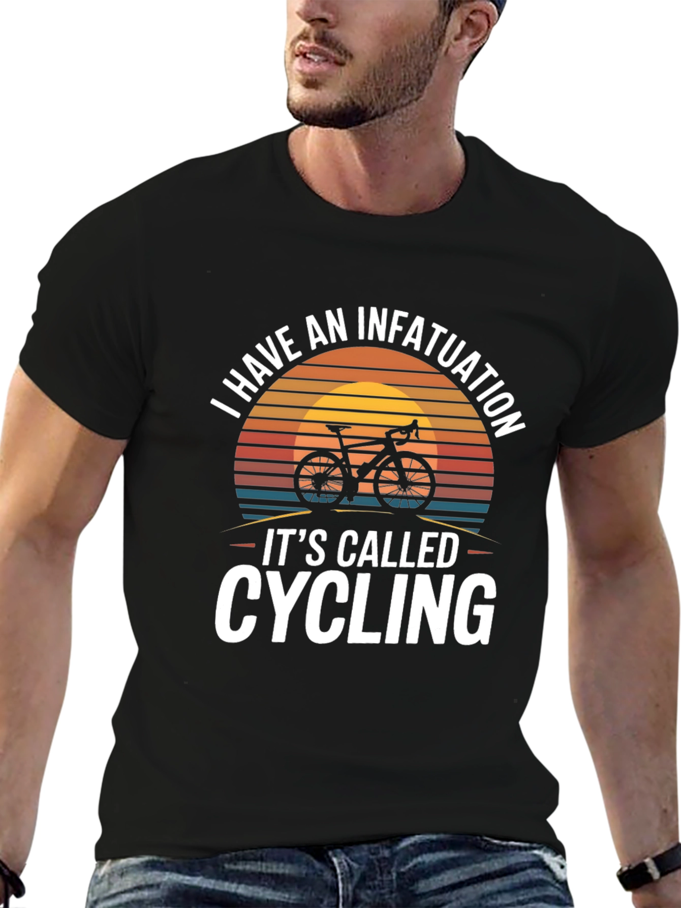 Infatuation Cycling T-Shirt | Bike Lover Gift