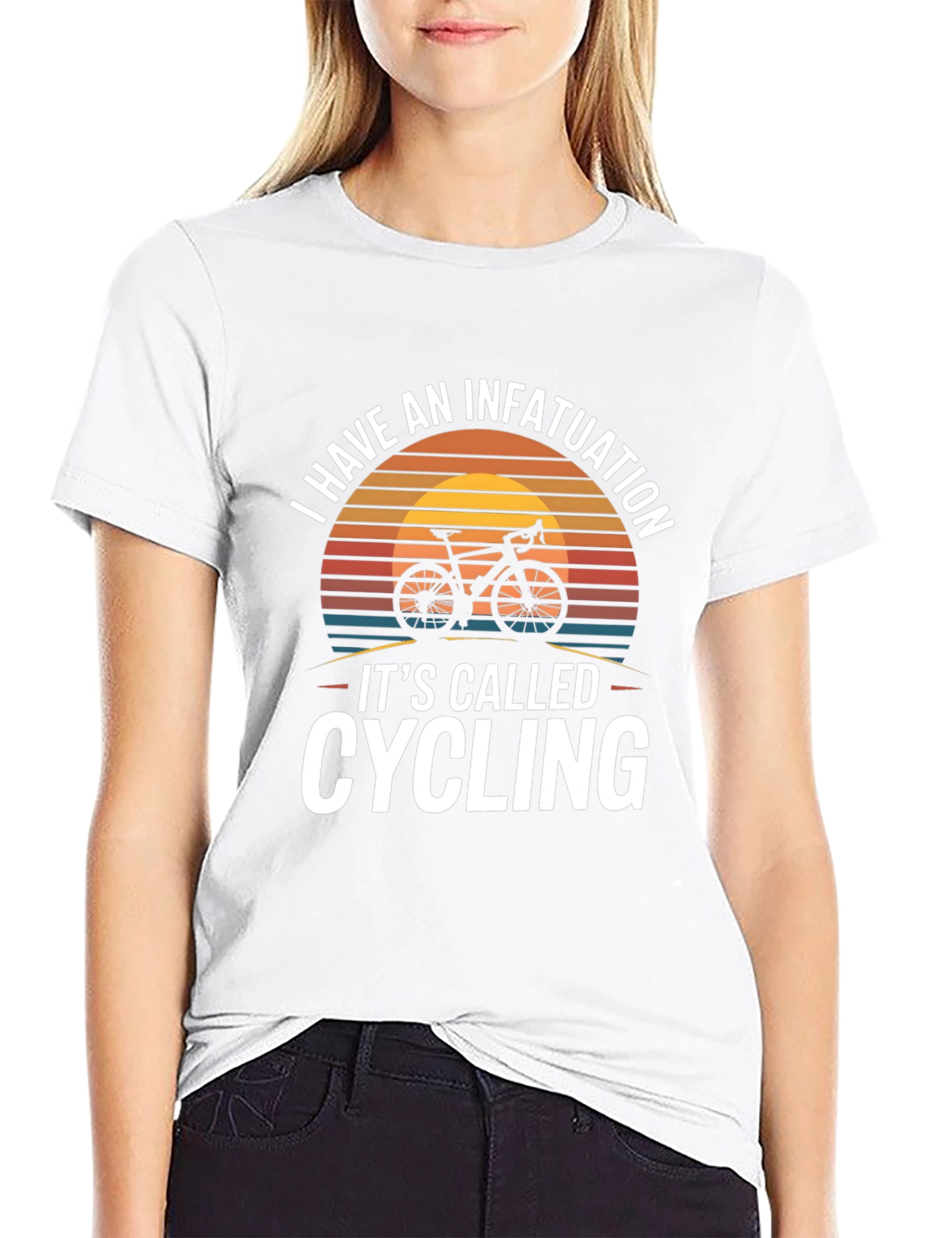 Infatuation Cycling T-Shirt | Bike Lover Gift