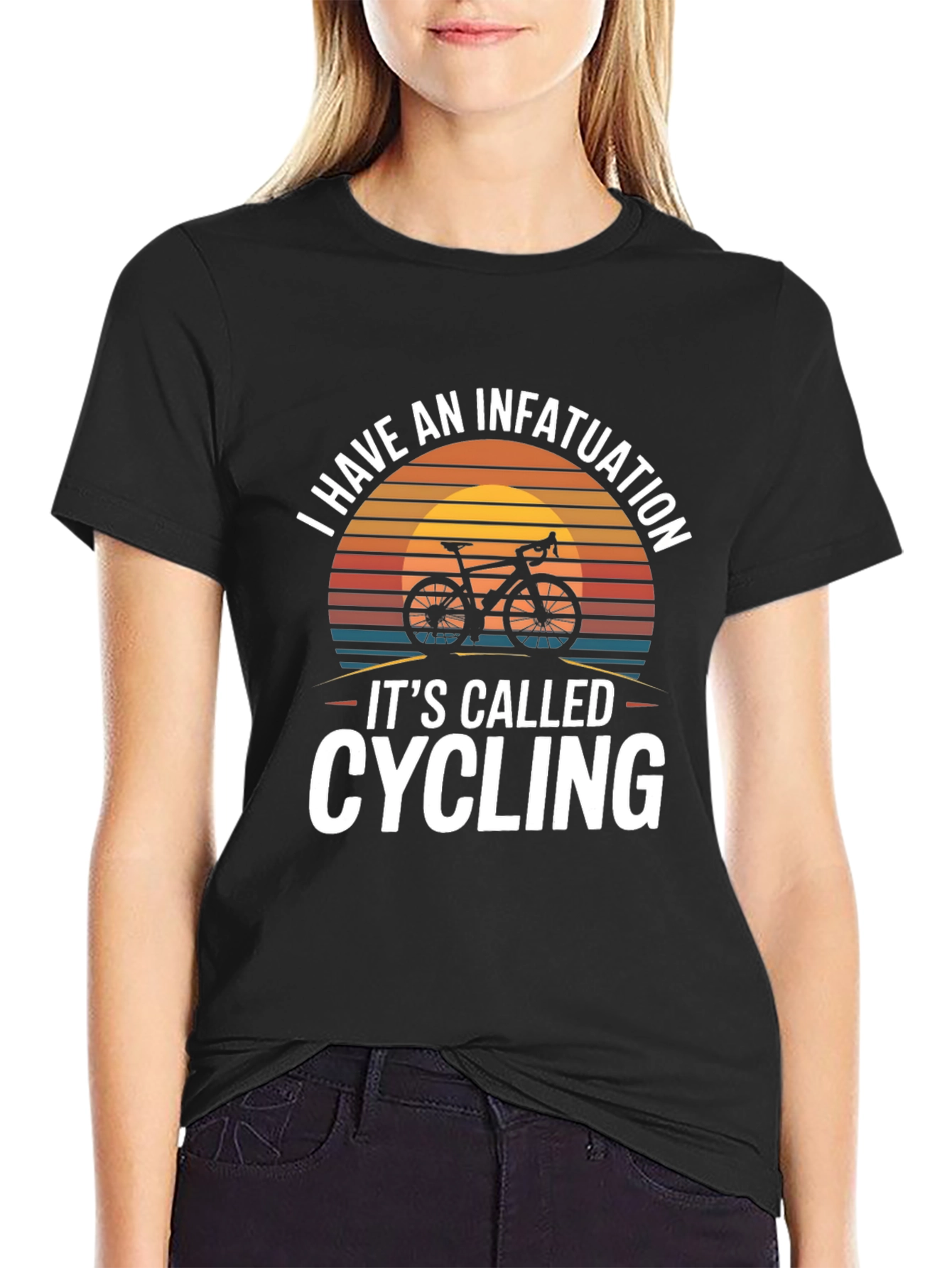 Infatuation Cycling T-Shirt | Bike Lover Gift