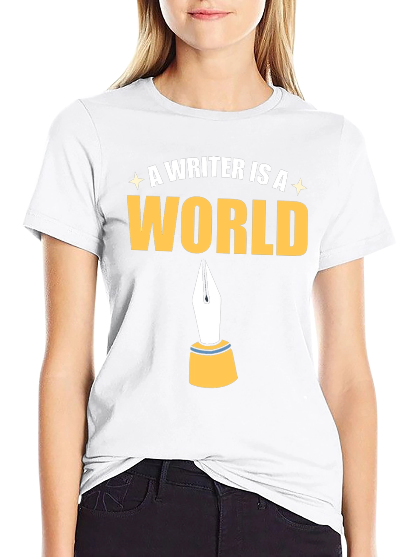 A Writer Is A World Graphic T-Shirt