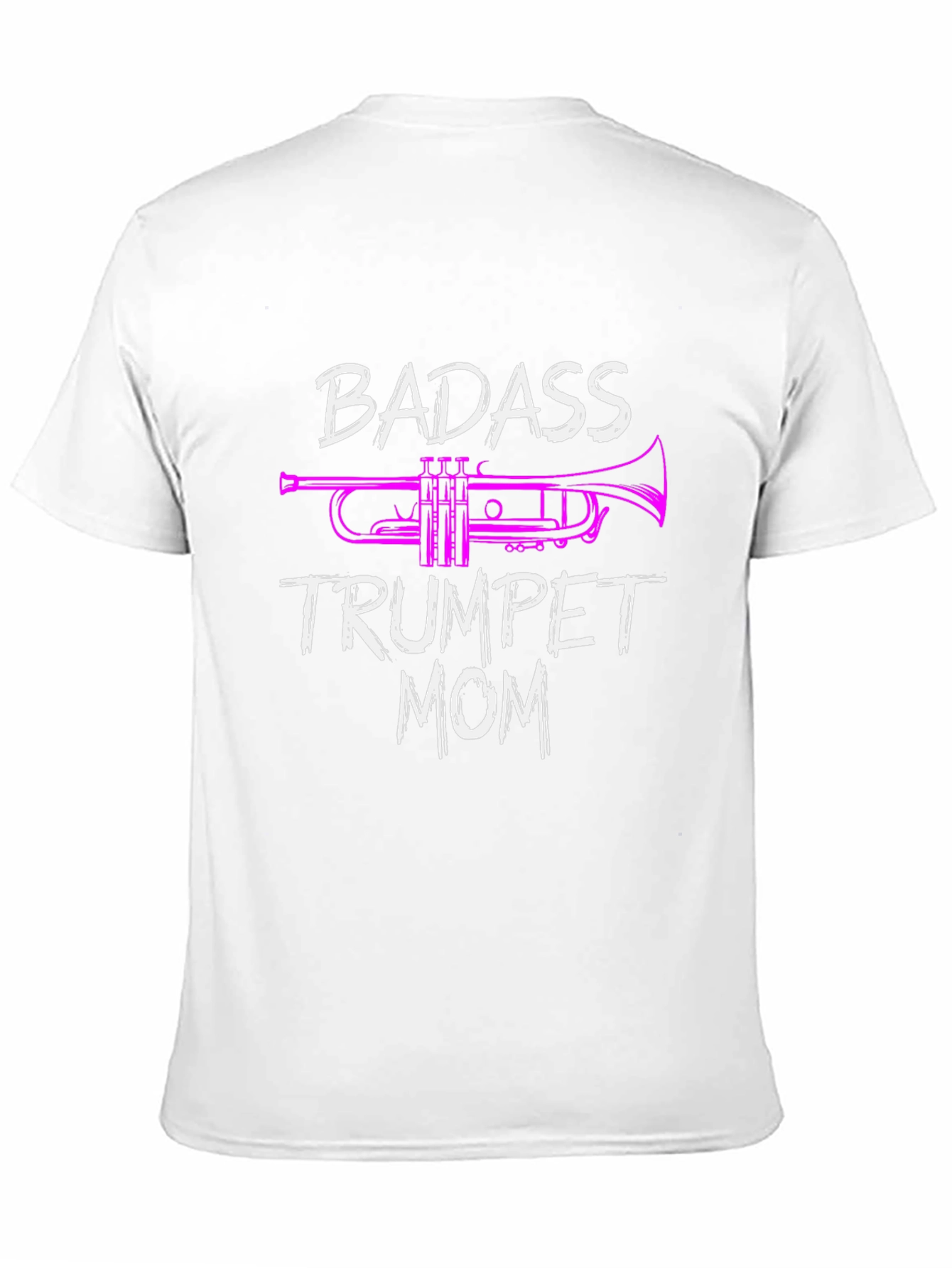 Badass Trumpet Mom T-Shirt - Music Lover Tee