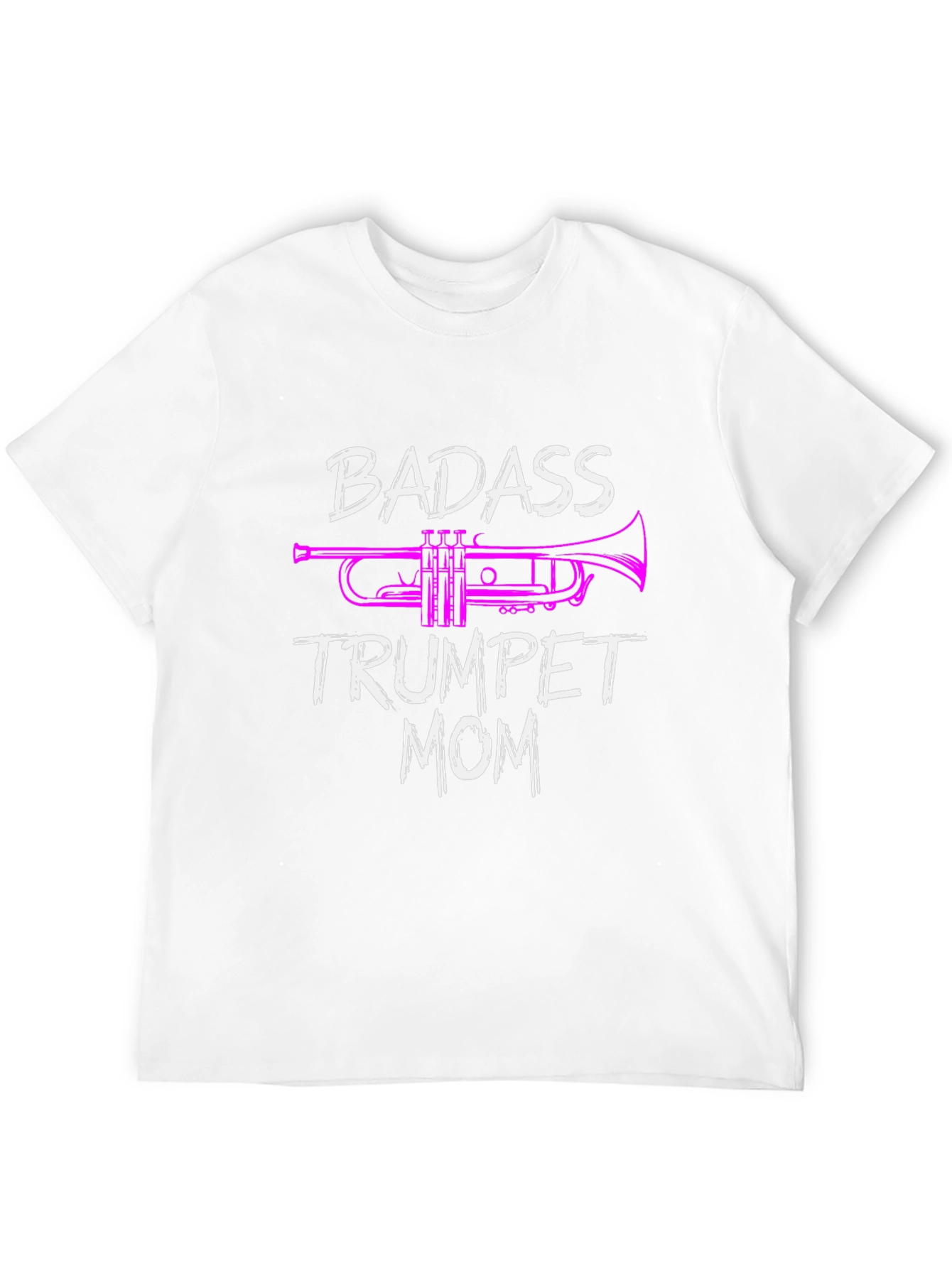 Badass Trumpet Mom T-Shirt - Music Lover Tee