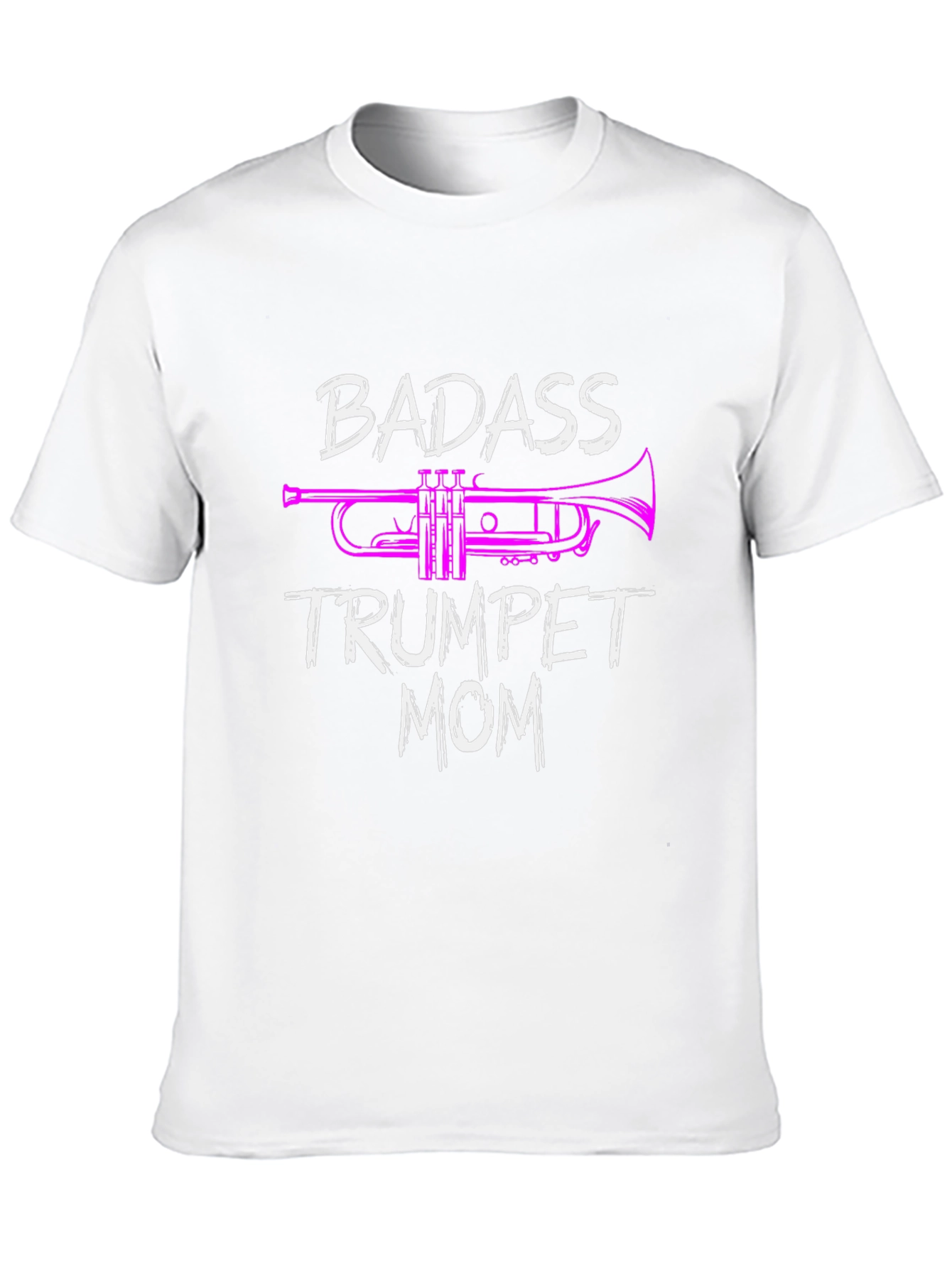Badass Trumpet Mom T-Shirt - Music Lover Tee