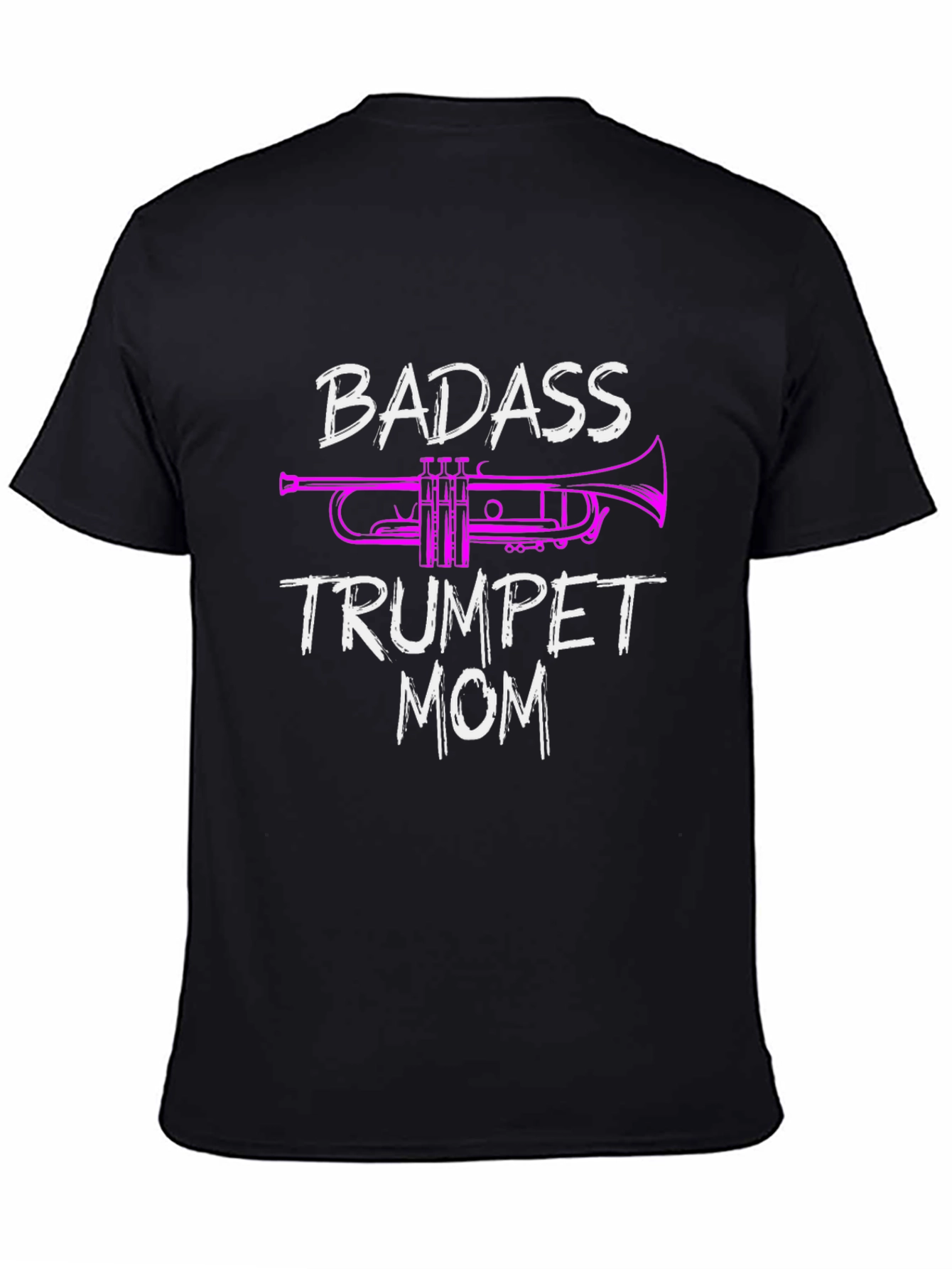 Badass Trumpet Mom T-Shirt - Music Lover Tee