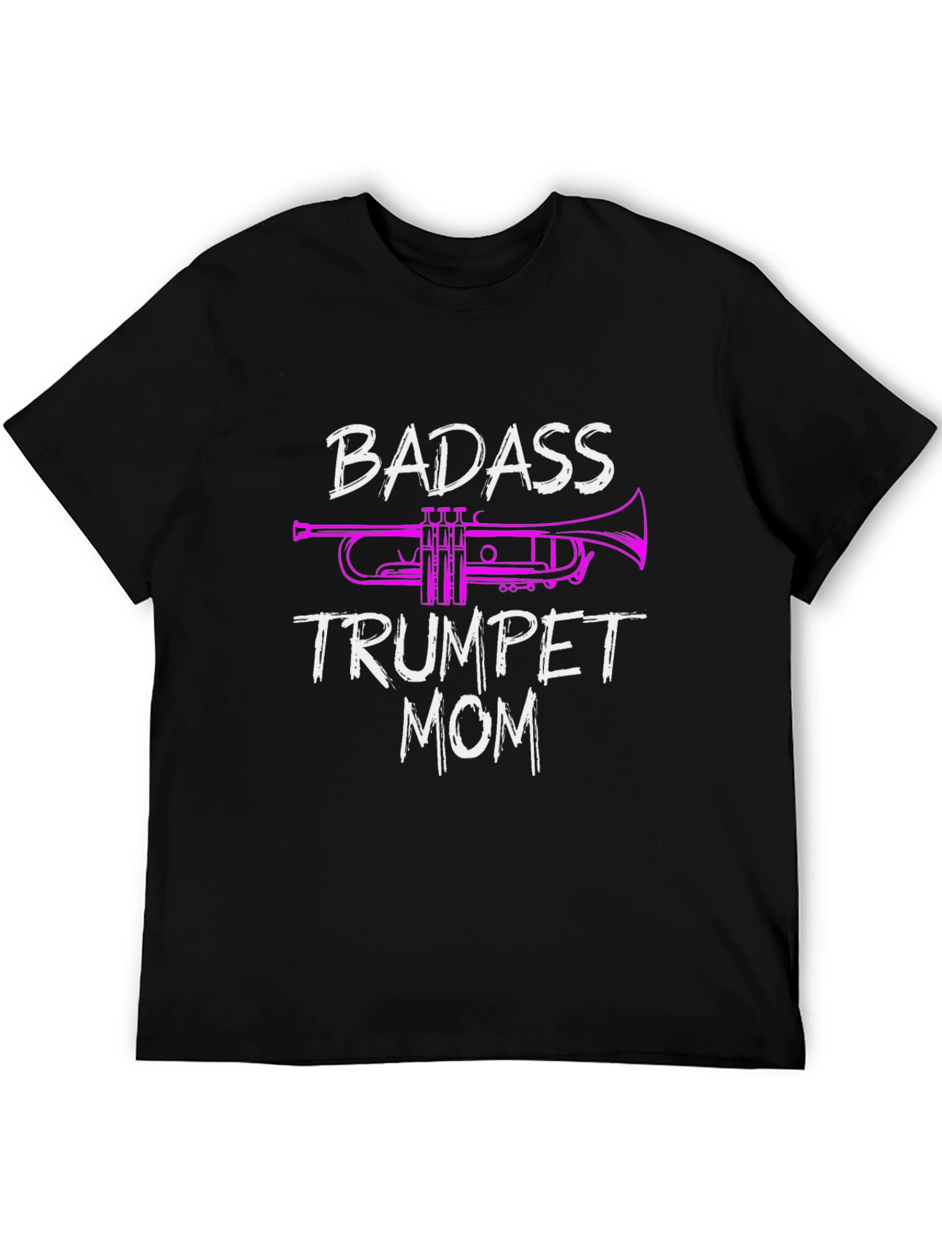 Badass Trumpet Mom T-Shirt - Music Lover Tee