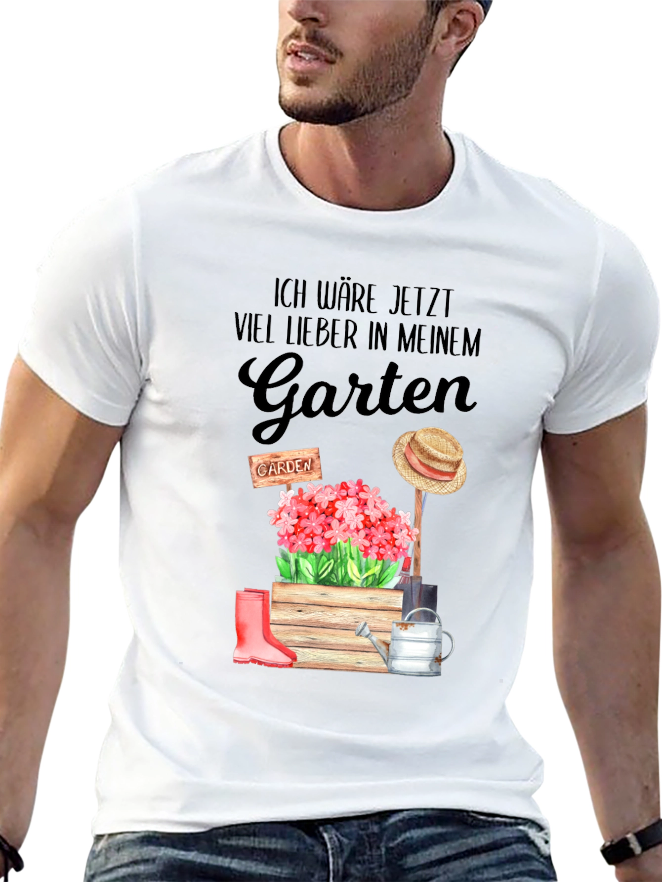 Ich Wäre Jetzt Viel Lieber In Meinem Garten T-Shirt