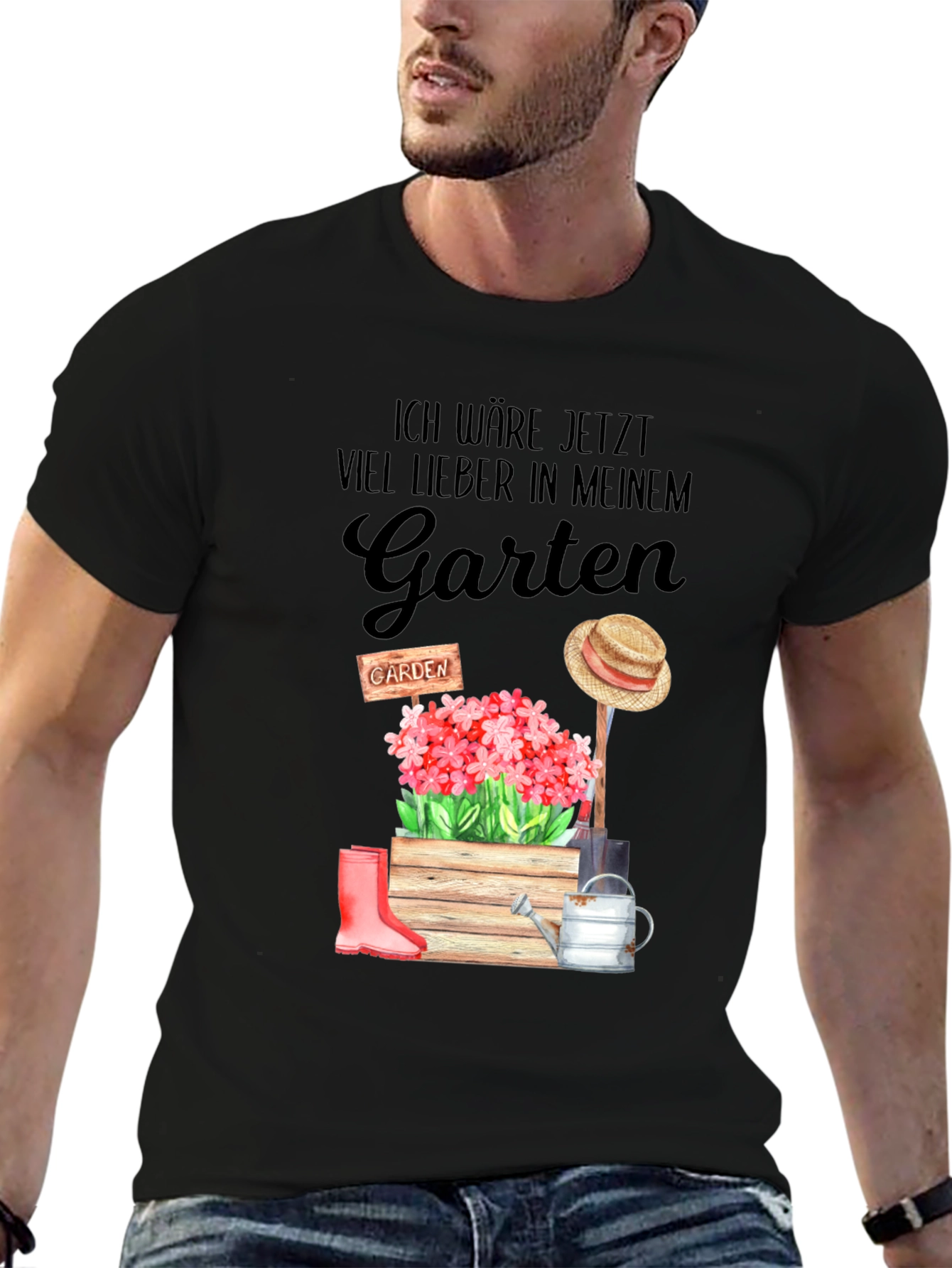 Ich Wäre Jetzt Viel Lieber In Meinem Garten T-Shirt