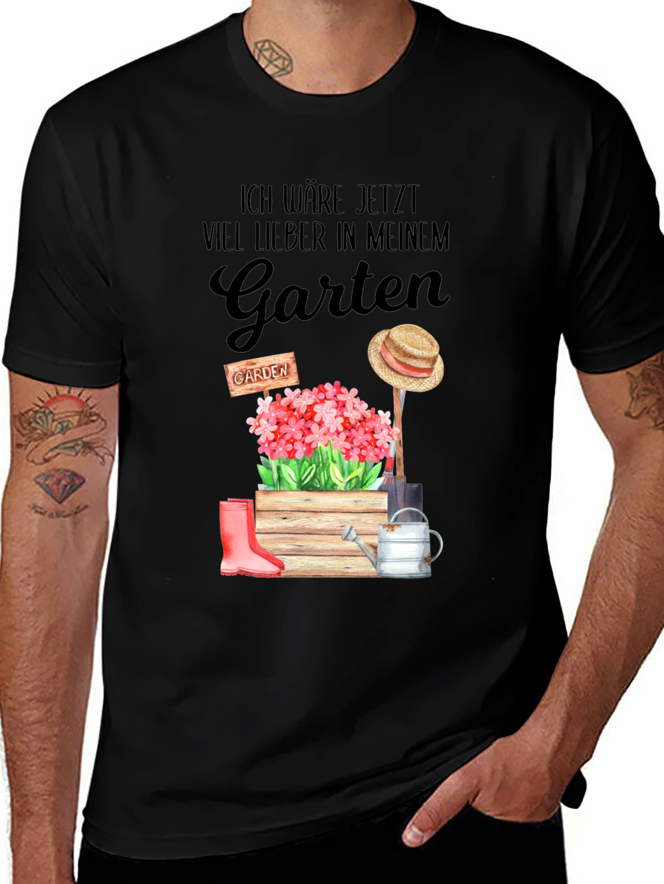 Ich Wäre Jetzt Viel Lieber In Meinem Garten T-Shirt