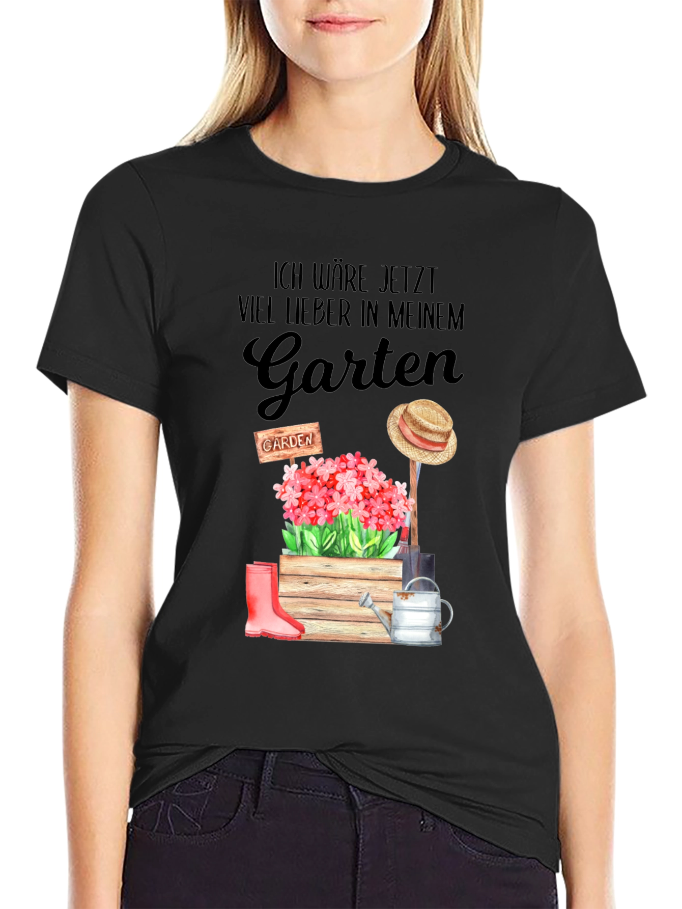 Ich Wäre Jetzt Viel Lieber In Meinem Garten T-Shirt
