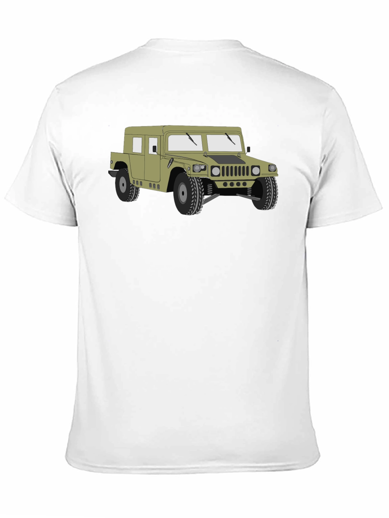 Humvee Graphic Tee - Military Vehicle T-Shirt