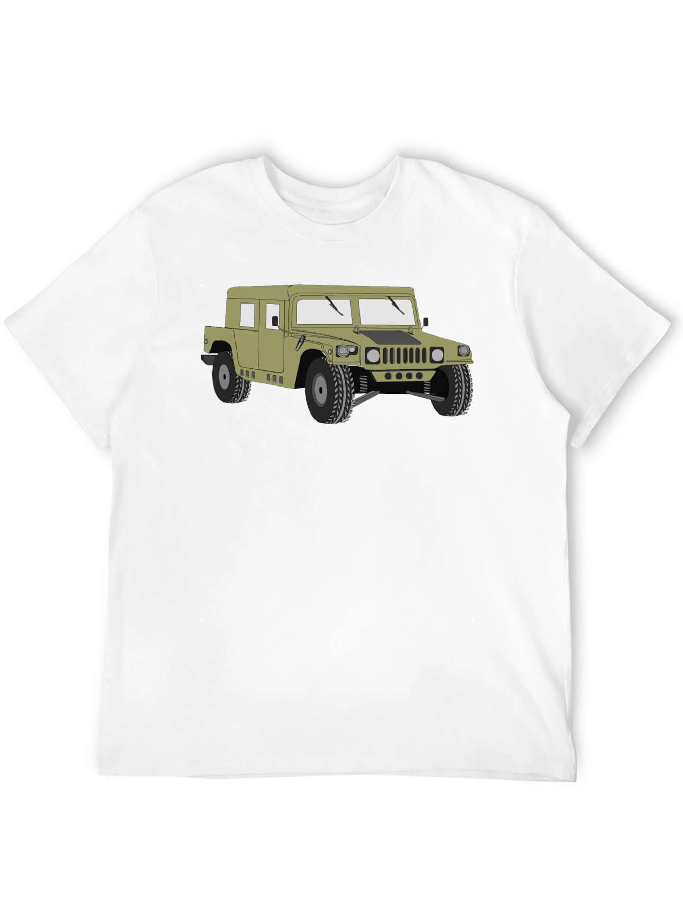 Humvee Graphic Tee - Military Vehicle T-Shirt